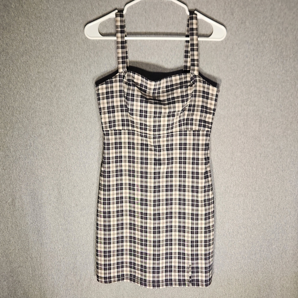 Plaid Mini Dress